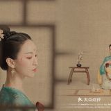 西湖边的国风写真