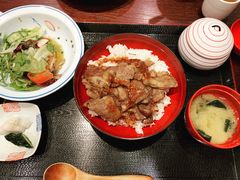 烤肉饭特写-翔峰炭火鳗鱼(悦泰街里公寓店)