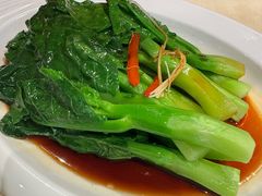 白灼广东芥兰-香港池仔记肠粉王(博多新记襄阳南路店)