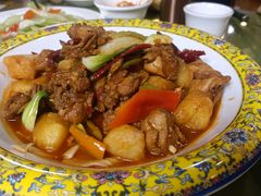 新疆大盘鸡-新疆红柳花餐厅(新洲店)