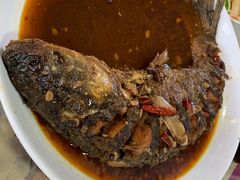 -北京龙庆四季香农家饭庄·灶台鱼·碳烤虹鳟鱼(龙庆峡店)