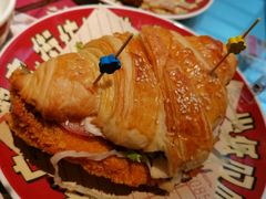 吉列猪扒牛角包-广九餐室(陈家祠扬韬广场店)