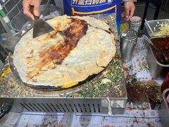 -正宗杂粮煎饼香软鸡蛋饼