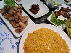 玉米饼-青松馆韩国料理(香港中路佳世客店)