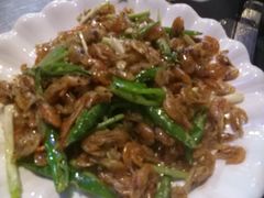 椒盐河虾-锅贴杨一手特色豆花烤鱼饭店(荔波美食街店)