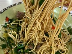 黄瓜皮炒牛肉-刘氏三和面馆