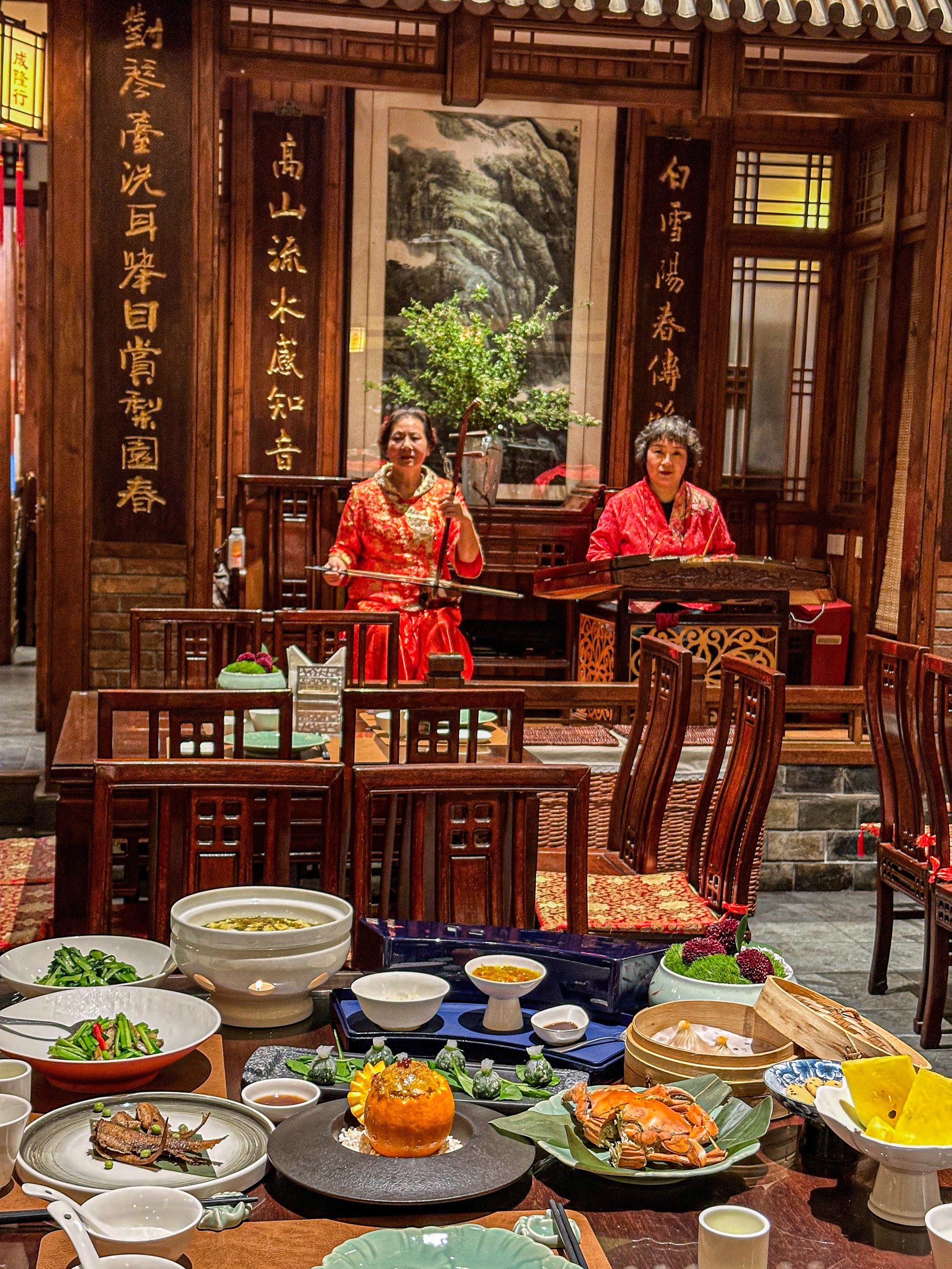 上海旅游第一站! 古色古香的蟹宴