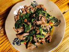 薄荷牦牛肉-缘生态云南菜·野生菌庭院餐厅(华侨城店)