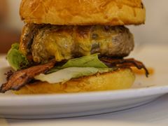 蓝纹干熟牛肉芝士汉堡-摩根扒房(桐梓林店)