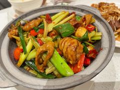 干锅啫肥肠煲-香港新发烧腊茶餐厅(书城店)