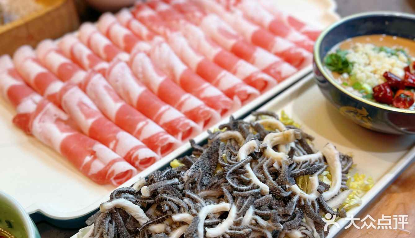 海岸城的京直门铜锅涮肉🉑️香