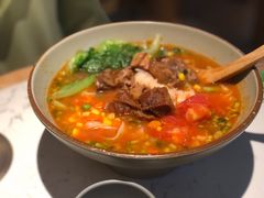 番茄牛肉宽粉-百春原湖南牛肉粉(百联世纪店)