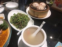 榄菜肉松炒四季豆-金翠河烧鹅餐厅(北城天街店)