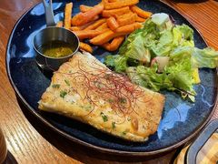 香煎法国银鳕鱼Frenchsilvercod-澳骄 Aussie Kitchen·手工披萨·西餐(国大店)