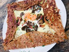 鸡蛋蘑菇熏肉荞麦可丽饼-RAC BAR(安福路店)