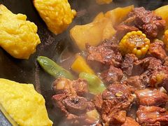 豆角土豆炖排骨-妈妈家铁锅炖(景诚园综合楼店)
