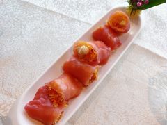 红米鲜虾脆皮肠-海皇食府(水都假日酒店店)