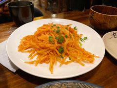 明太子炒土豆丝-百步拉面