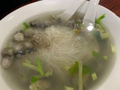 蚵仔线面-建国蚵煎蚵面