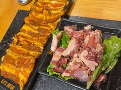 赞酱秘制五花肉-赞酱川式烤肉(蜀都万达店)
