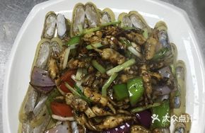 Stir-fried Razor Clams with Fermented Black Beans