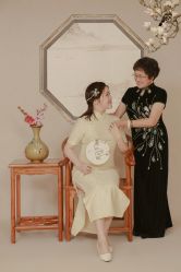 -时光纪亲子全家福照相馆(静安店母女写真父母纪念照)