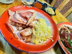 烤猪五花-石记老北京炙子烤肉(松园店)