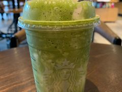 白桃抹茶星冰乐-星巴克(新金桥店)