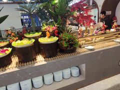 自助取餐区-和谐号蒸汽海鲜烤肉自助餐厅(欧亚新生活店)
