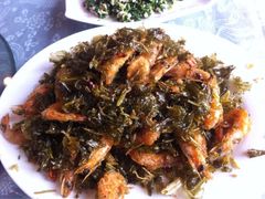 咸菜虾-锦江中华村农家乐饭庄