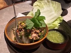 酸辣肉碎生菜包-CHINCHIN 青青·泰国料理(万象食家店)