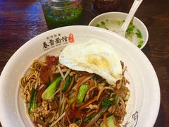肉丝拌川加蕃茄加蛋-春雪面馆(转塘店)