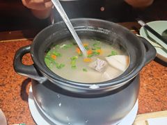 芸豆藕排骨汤-绿茶餐厅(蓝色港湾店)