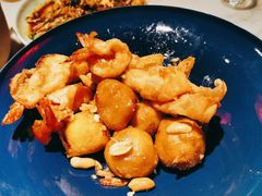 梨球果仁虾-小吊梨汤·北京菜·烤鸭(鸟巢店)