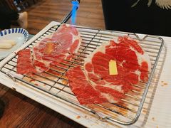 铺天盖地顶级澳牛肉火焰寿司-仙隐小鹿中華の日料(正弘城店)