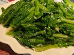 蒜蓉油麦菜-清真文铁家烧麦馆