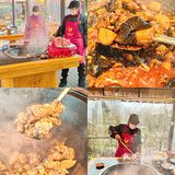 🔥三德子赵亮开的柴火鸡❗终于开到新都了❗❗