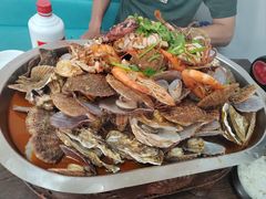 -百丰园海鲜烧烤农家菜(威·至海港湾店)