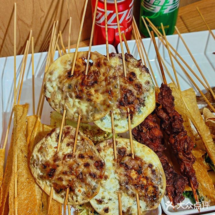 日月光新开的麻辣烫炸串，也太好吃了吧❗