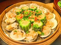 双蒜丝瓜蒸酿美贝-粤·向群饭店(二沙岛店)