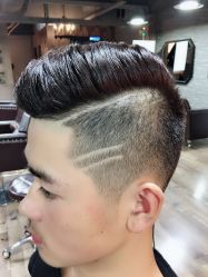 点击看大图 男士造型-青木造型HAIR·あおき髪を刈る潮人店