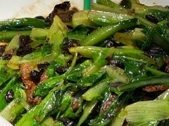 豆豉鲮鱼炒油麦菜-滨少旺厨(惠福西路店)