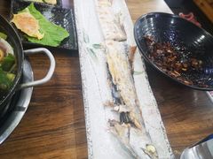 烤带鱼-真情鲍鱼海鲜汤