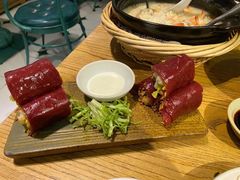 金莎海虾红米肠粉-潮粥荟·潮汕砂锅粥(朝阳大悦城店)