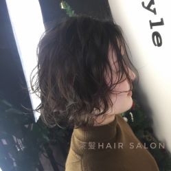 -茶发Salon·烫发染发理发