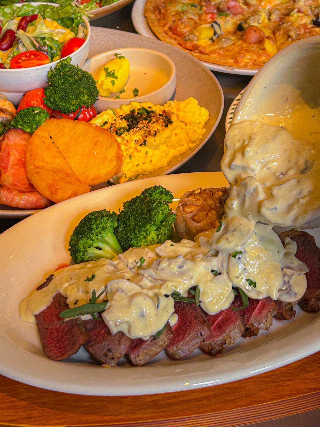 这家我尊的超级爱06 7815黛安牛排 牛排肉质很好