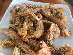 椒盐濑尿虾-明记海鲜大排档(巽寮湾店)