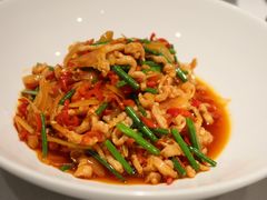 傣家酸竹笋糟辣椒炒里脊筋-泓0871臻选云南菜·味庄