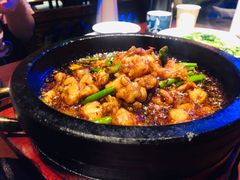 酱爆石锅蛙-绿茶餐厅(松江万达店)