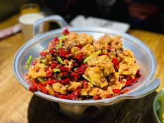 干锅辣子鸡-叶派龙虾•招牌香辣蟹·海鲜(中海国际店)